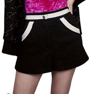 Stylish Black and White Women's Shorts